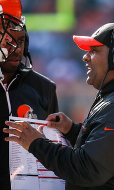 Browns coach Jackson emotional after 12th straight loss